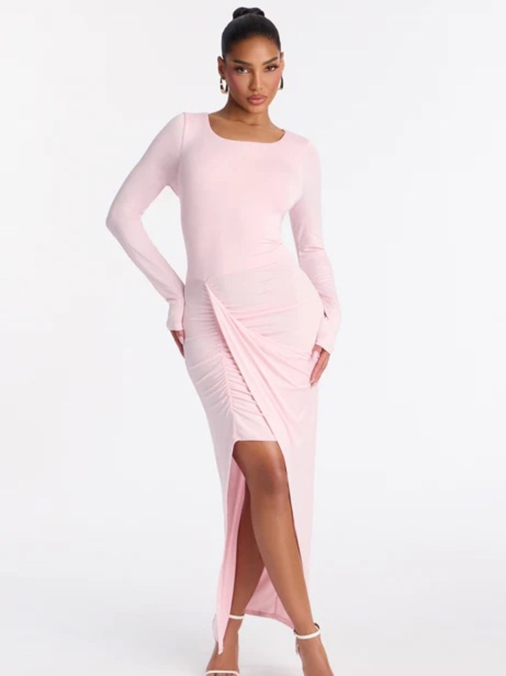 Lillian Draped Midi Dress NEW 🏷️